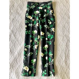 🌷🌷🌷 Ankle trouser pants floral, size 4 for spring